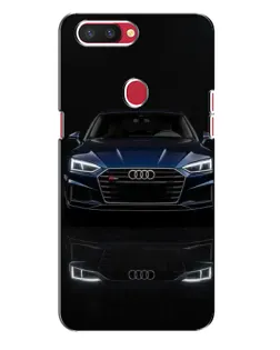 Чехол для OPPO R11s с картинкой «Audi — ночное отражение»