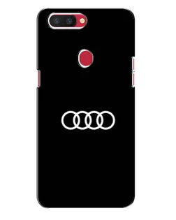 Чехол для OPPO R11s с картинкой «Audi White Logo»