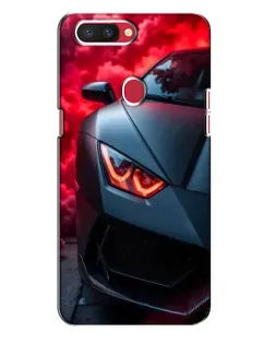 Чехол для OPPO R11s с картинкой «Lamborghini красное сияние»