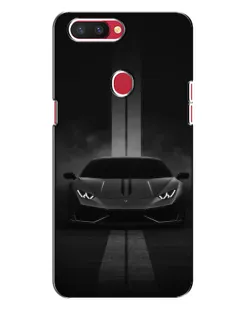 Чехол для OPPO R11s с картинкой «Lamborghini симметрия дорог»