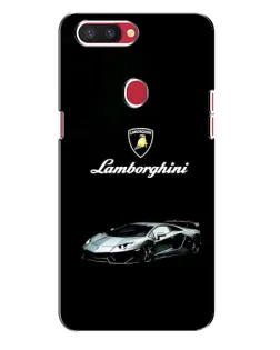 Чехол для OPPO R11s с картинкой «Логотип Lamborghini классика»