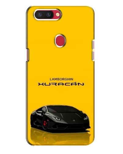 Чехол для OPPO R11s с картинкой «Lamborghini Huracan черный»