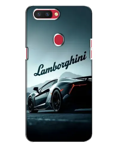 Чехол для OPPO R11s с картинкой «Классическая надпись Lamborghini»