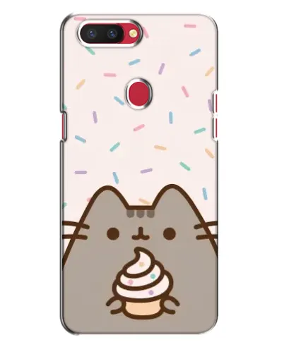 Чехол для OPPO R11s с картинкой «Пушин с кексом» Чехол для OPPO R11s с картинкой «Пушин с кексом»