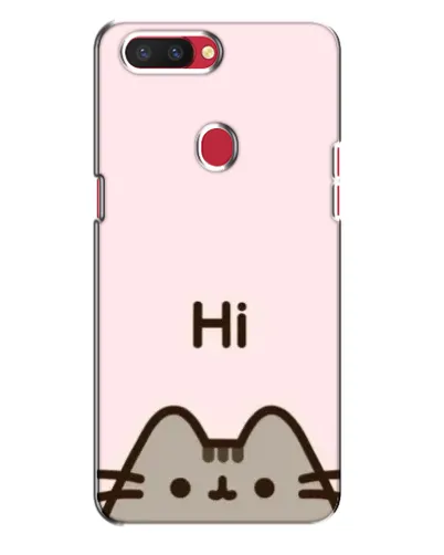 Чехол для OPPO R11s с картинкой «Пушин говорит Hi» Чехол для OPPO R11s с картинкой «Пушин говорит Hi»