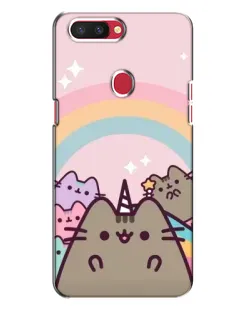 Чехол для OPPO R11s с картинкой «Единорог Pusheen»