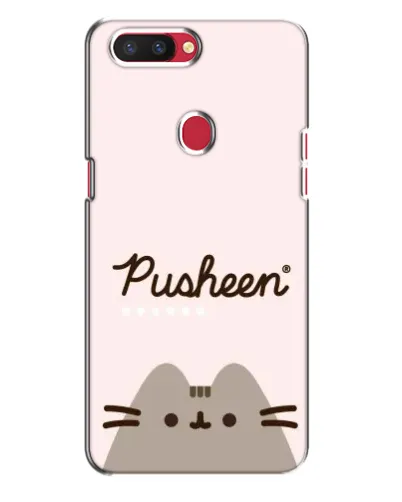 Чехол для OPPO R11s с картинкой «Pusheen логотип» Чехол для OPPO R11s с картинкой «Pusheen логотип»
