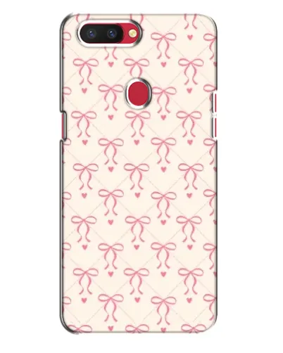 Чехол для OPPO R11s с картинкой «Розовые бантики Coquette»