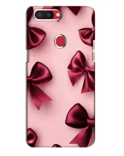 Чехол для OPPO R11s с картинкой «Бордовый атлас»