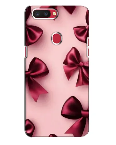 Чехол для OPPO R11s с картинкой «Бордовый атлас»