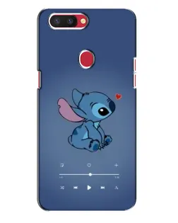 Чехол для OPPO R11s с картинкой «Музыкальный Stitch»