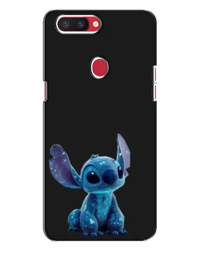 Чехол для OPPO R11s с картинкой «Стич на черном»