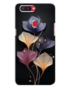 Чохол для OPPO R11s з картинкою «Лілові квіти грації»