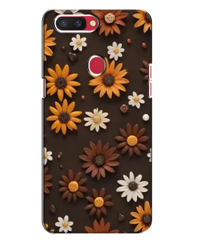 Чохол для OPPO R11s з картинкою «Візерунок з маленьких соняшників» Чохол для OPPO R11s з картинкою «Візерунок з маленьких соняшників»