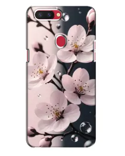 Чохол для OPPO R11s з картинкою «Ніжня сакура та краплі»