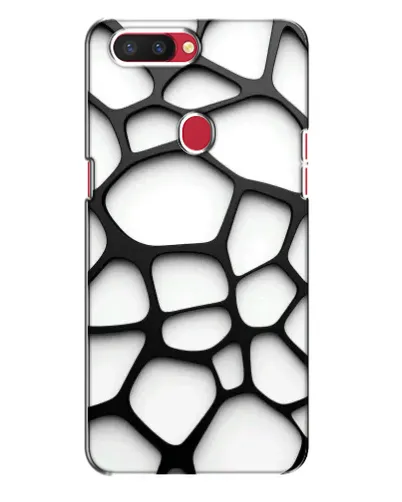Чехол для OPPO R11s с картинкой «Белая объемная сетка» Чехол для OPPO R11s с картинкой «Белая объемная сетка»