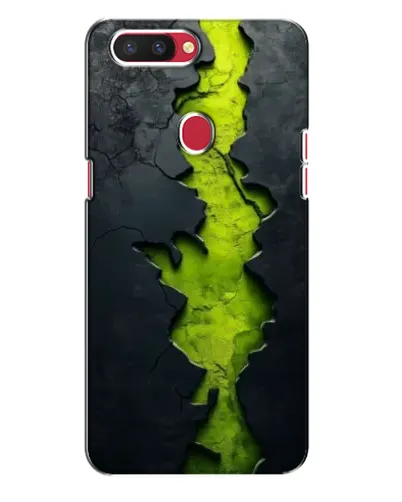 Чехол для OPPO R11s с картинкой «Салатовый разлом скалы» Чехол для OPPO R11s с картинкой «Салатовый разлом скалы»