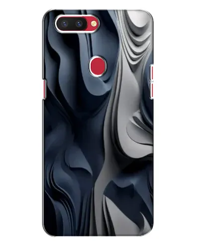 Чехол для OPPO R11s с картинкой «Объемные синие складки» Чехол для OPPO R11s с картинкой «Объемные синие складки»