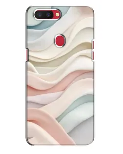 Чехол для OPPO R11s с картинкой «Пастельные нежные волны»