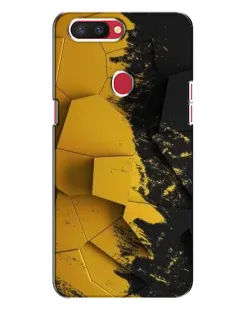 Чехол для OPPO R11s с картинкой «Золотые осколки геометрии»