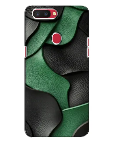 Чехол для OPPO R11s с картинкой «Зеленые кожаные волны» Чехол для OPPO R11s с картинкой «Зеленые кожаные волны»