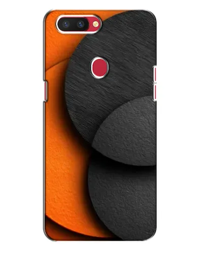 Чехол для OPPO R11s с картинкой «Геометрия оранжевых кругов» Чехол для OPPO R11s с картинкой «Геометрия оранжевых кругов»