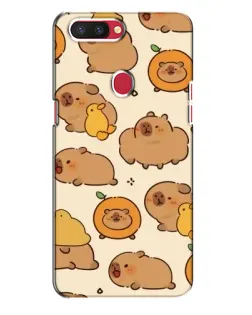Чохол для OPPO R11s з картинкою «Капібари з апельсинами» Чохол для OPPO R11s з картинкою «Капібари з апельсинами»