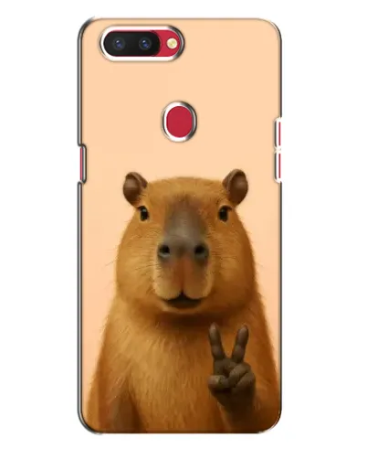 Чехол для OPPO R11s с картинкой «Капибара виктория» Чехол для OPPO R11s с картинкой «Капибара виктория»