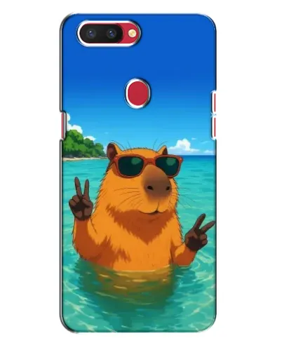 Чехол для OPPO R11s с картинкой «Морская капибара» Чехол для OPPO R11s с картинкой «Морская капибара»
