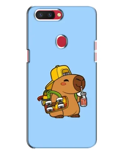Чехол для OPPO R11s с картинкой «Капибара на скейте» Чехол для OPPO R11s с картинкой «Капибара на скейте»