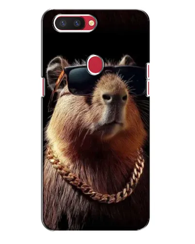 Чехол для OPPO R11s с картинкой «Капибара золотая цепь» Чехол для OPPO R11s с картинкой «Капибара золотая цепь»