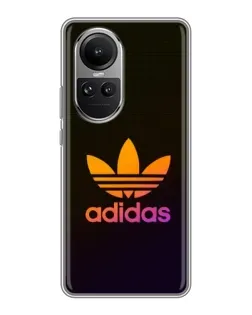 Чехол для OPPO Reno 10 Pro с картинкой «Градиент Adidas» Чехол для OPPO Reno 10 Pro с картинкой «Градиент Adidas»