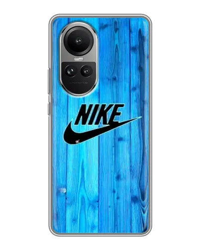 Чехол для OPPO Reno 10 Pro с картинкой «Голубое дерево Nike» Чехол для OPPO Reno 10 Pro с картинкой «Голубое дерево Nike»