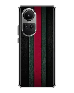Чехол для OPPO Reno 10 Pro с картинкой «Gucci — неоновая линия» Чехол для OPPO Reno 10 Pro с картинкой «Gucci — неоновая линия»