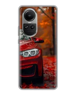 Чехол для OPPO Reno 10 Pro с картинкой «Осенняя BMW M4»