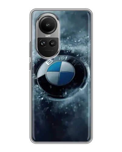 Чехол для OPPO Reno 10 Pro с картинкой «Логотип BMW — лед» Чехол для OPPO Reno 10 Pro с картинкой «Логотип BMW — лед»