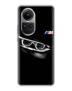 Чехол для OPPO Reno 10 Pro с картинкой «BMW — взгляд тигра»