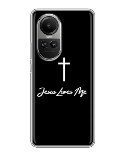 Чехол для OPPO Reno 10 Pro с картинкой «Иисус любит тебя» Чехол для OPPO Reno 10 Pro с картинкой «Иисус любит тебя»