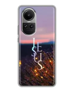 Чехол для OPPO Reno 10 Pro с картинкой «Свет Божий ночью»