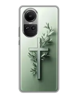 Чехол для OPPO Reno 10 Pro с картинкой «Оливковая ветвь»