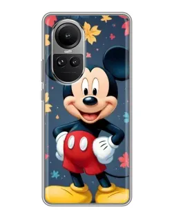 Чехол для OPPO Reno 10 Pro с картинкой «Осенний Mickey Mouse»