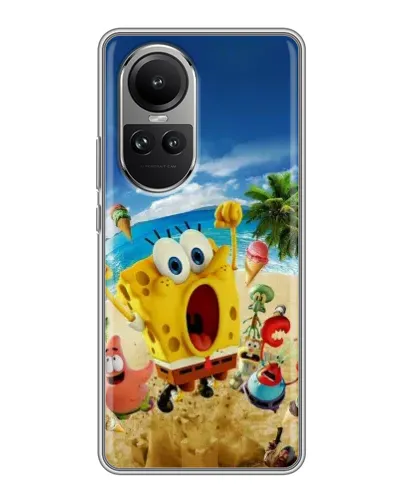 Чехол для OPPO Reno 10 Pro с картинкой «Развлечения на пляже»