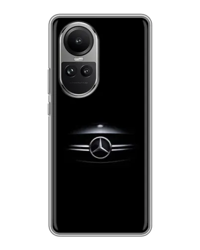 Чехол для OPPO Reno 10 Pro с картинкой «Mercedes — абстрактные линии» Чехол для OPPO Reno 10 Pro с картинкой «Mercedes — абстрактные линии»