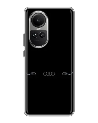 Чехол для OPPO Reno 10 Pro с картинкой «Audi — световой подпись» Чехол для OPPO Reno 10 Pro с картинкой «Audi — световой подпись»
