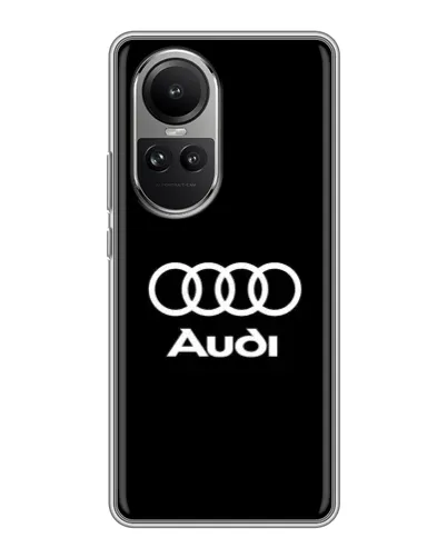 Чехол для OPPO Reno 10 Pro с картинкой «Классическое лого Audi» Чехол для OPPO Reno 10 Pro с картинкой «Классическое лого Audi»