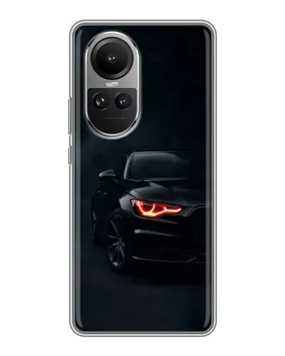 Чехол для OPPO Reno 10 Pro с картинкой «Audi — хищный взгляд» Чехол для OPPO Reno 10 Pro с картинкой «Audi — хищный взгляд»