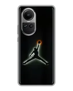 Чохол для OPPO Reno 10 з картинкою «Jordan Gradient Logo» Чохол для OPPO Reno 10 з картинкою «Jordan Gradient Logo»