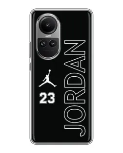 Чехол для OPPO Reno 10 с картинкой «Jordan Vertical»