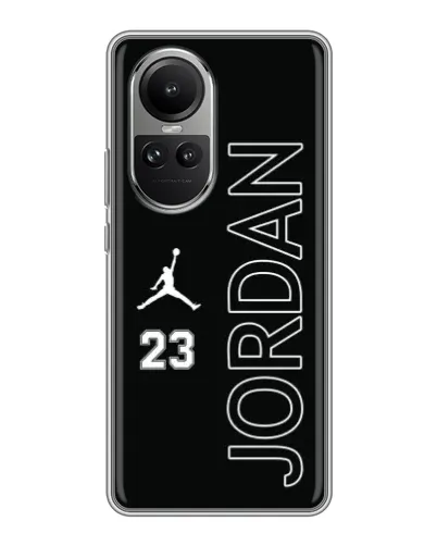Чехол для OPPO Reno 10 с картинкой «Jordan Vertical»
