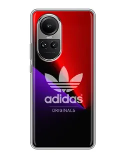Чохол для OPPO Reno 10 з картинкою «Adidas Red Neon»